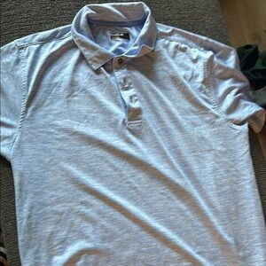 Men's Light Blue Polo Shirt